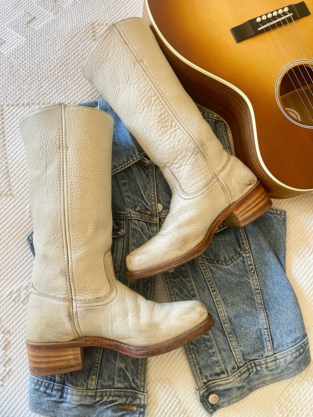 FRYE | White Label Campus Boots 14L - Picture 7 of 8